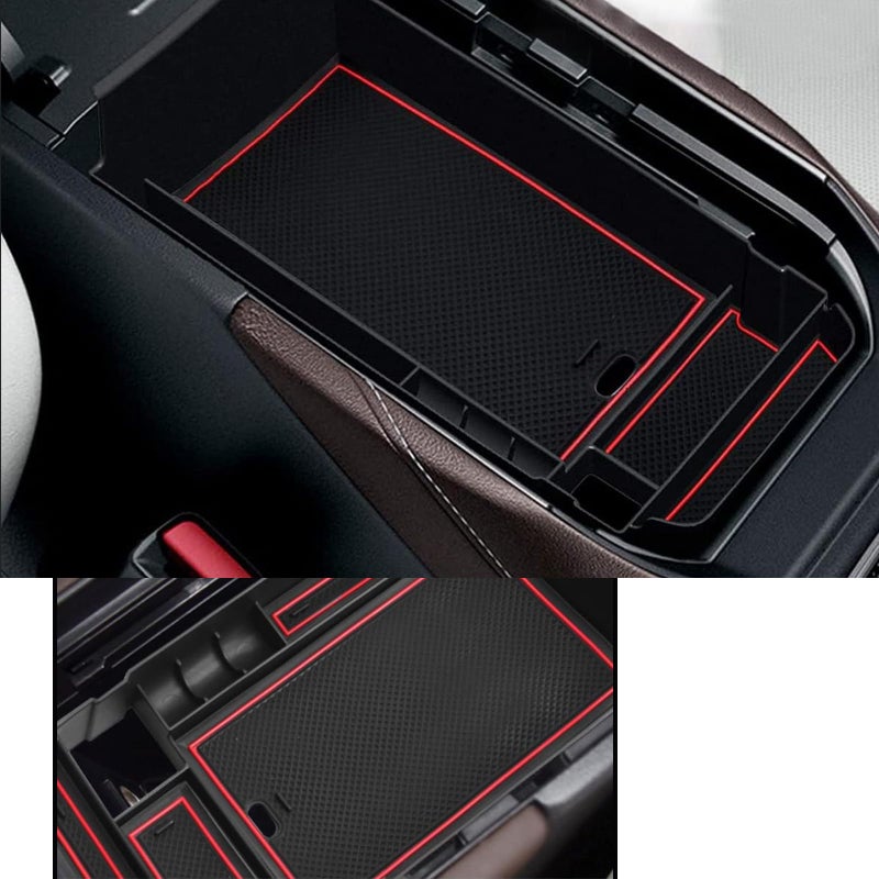 LLKUANG Center Console Organizer Tray Compatible with 2019 2020 2021 2022 2023 2024 Mazda CX-30 CX30 Car Accessories,Car Armrest Secondary Storage Box - Image 4